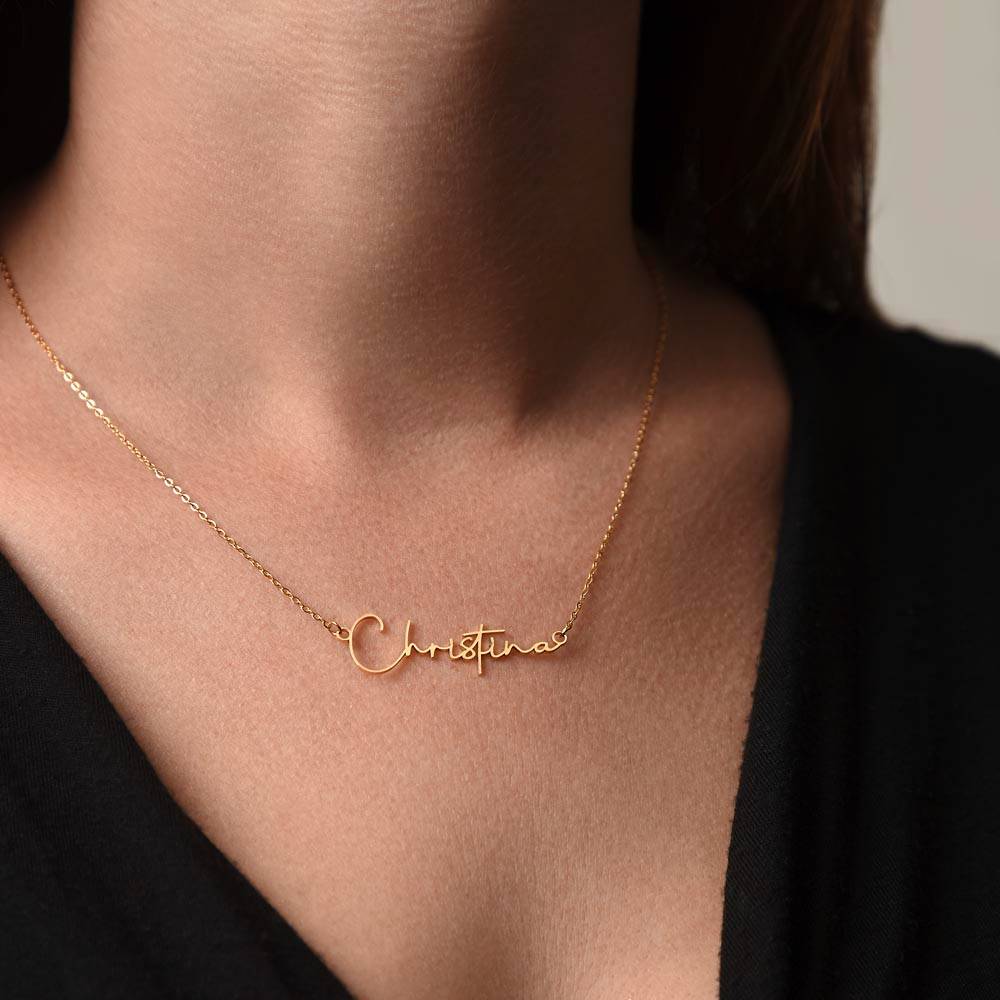 Aurora - Collier Prénom personnalisé