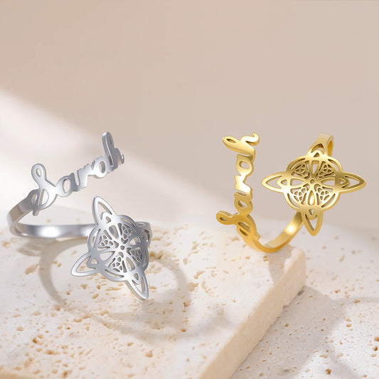Divina - Bague originale avec prénom personnalisé