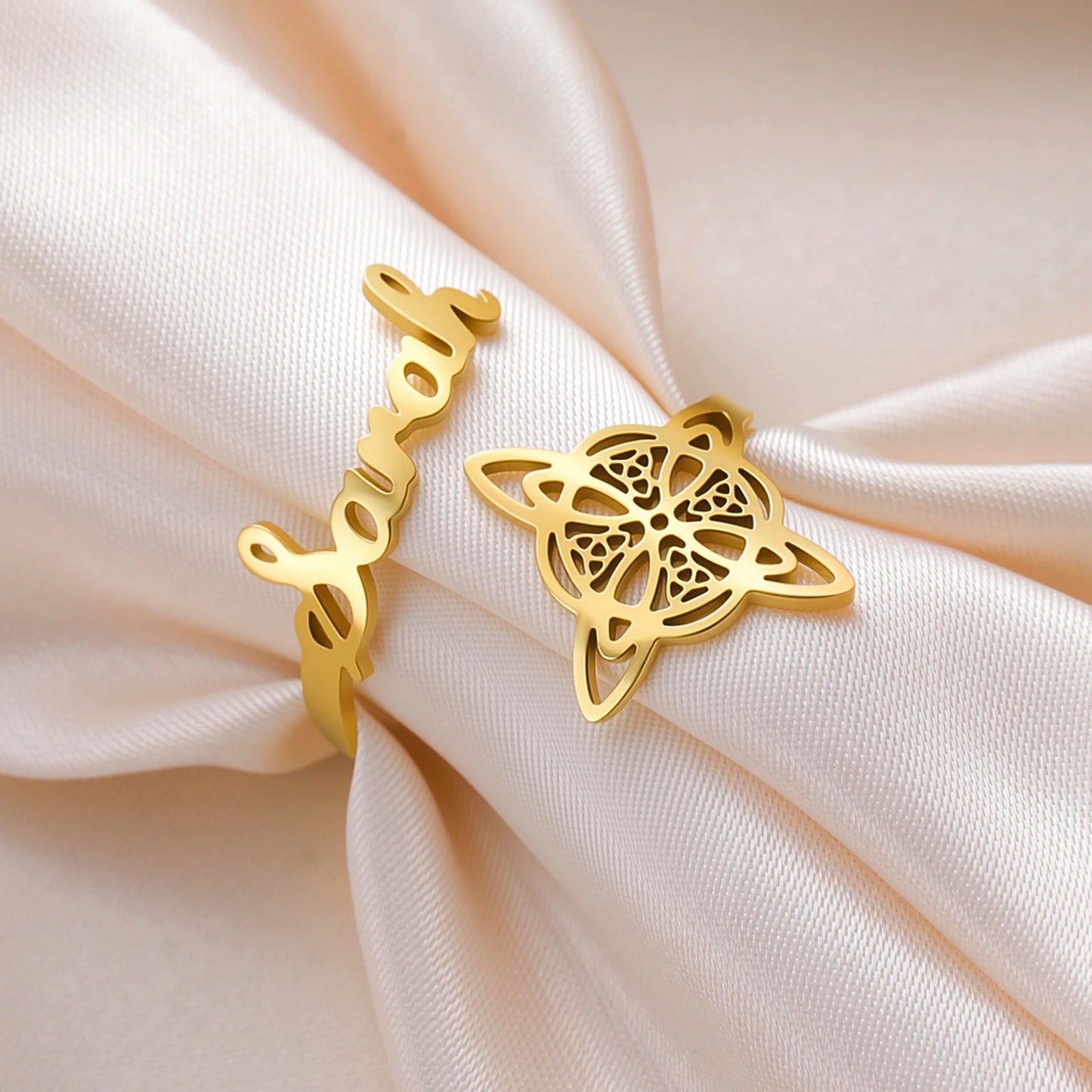 Divina - Bague originale avec prénom personnalisé