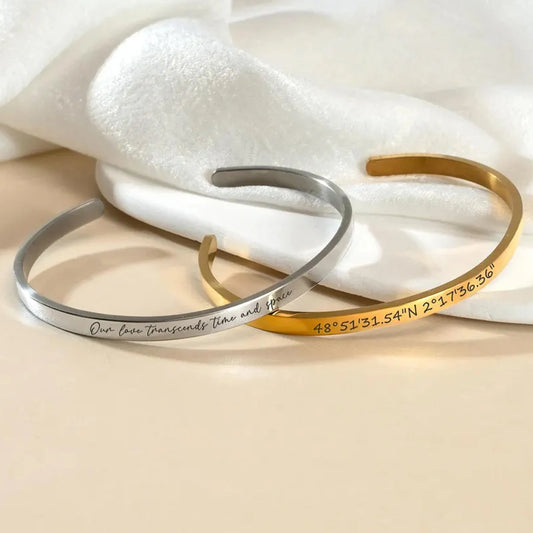 Memoria - Bracelet Texte personnalisé